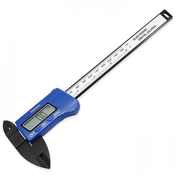 Subler digital izolat din fibra de carbon pentru electricieni 0-150mm x 0.1mm [2]