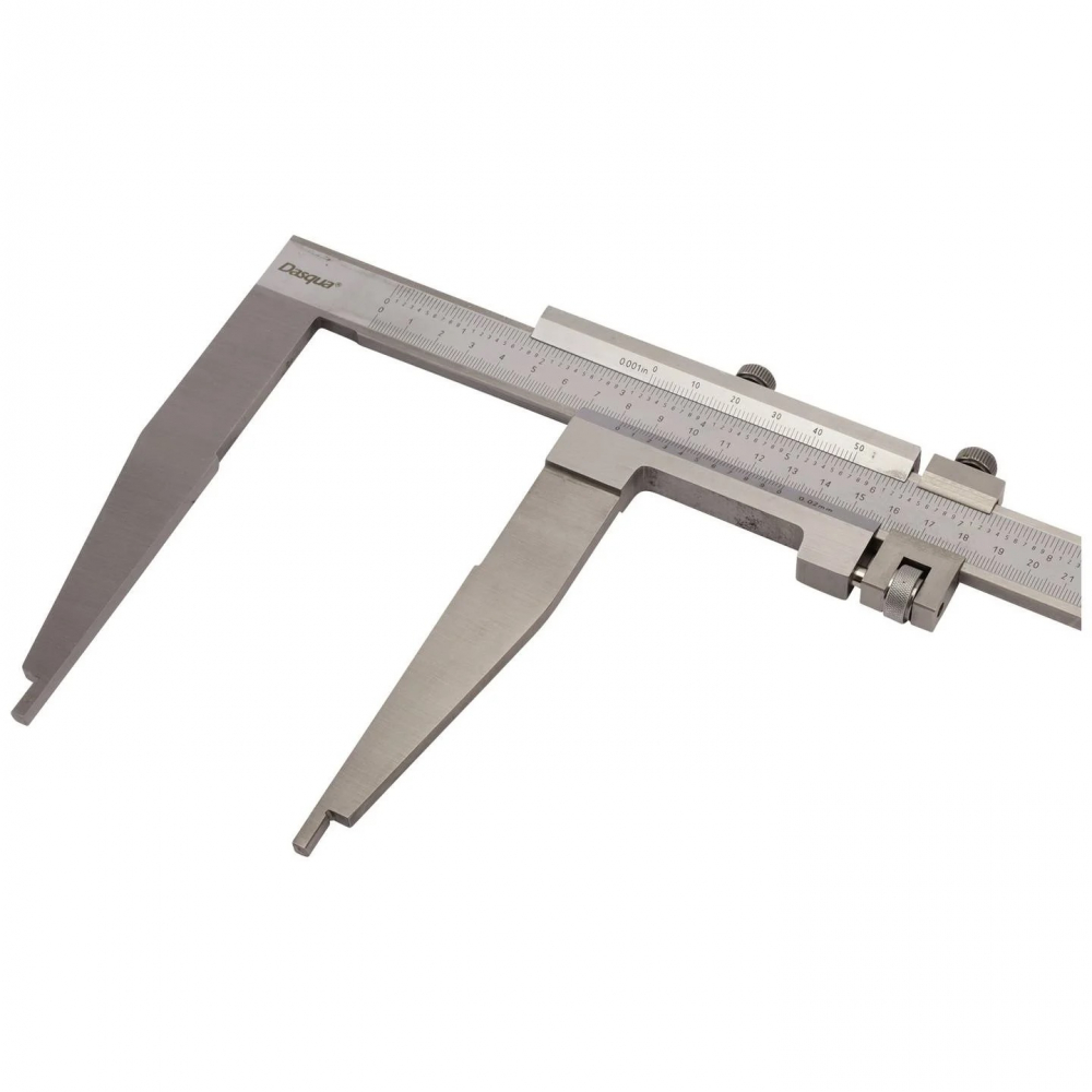 Subler mecanic cu falci lungi Dasqua 0-500mm citire 0.02 si reglaj fin [2]