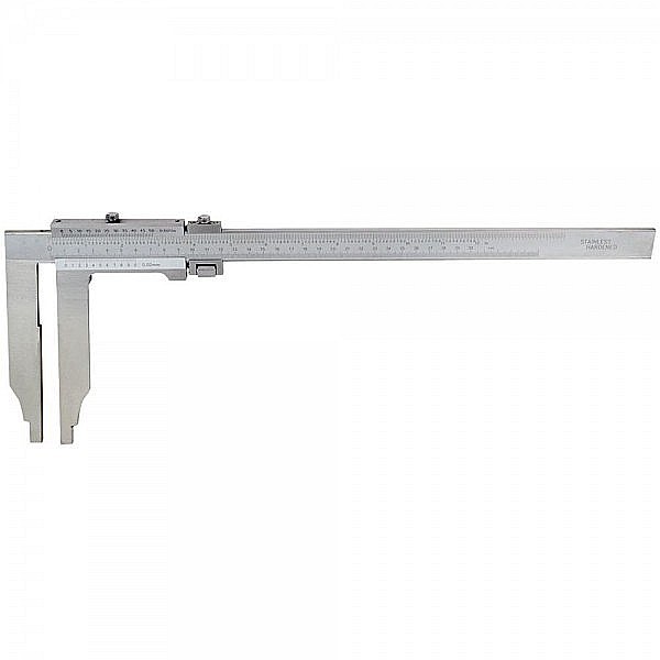 Subler mecanic cu falci lungi eXpert 0-500mm x 150mm citire 0.02mm si reglaj fin [1]