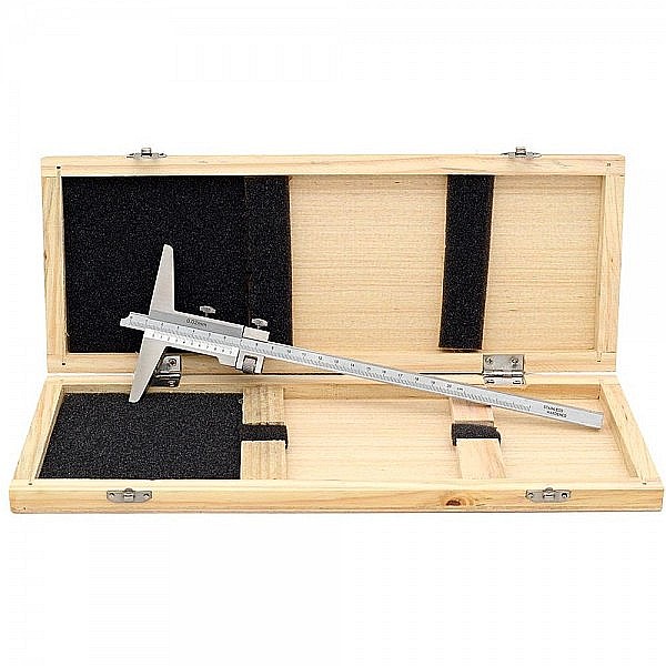 Subler mecanic de adancime 300mm x 100mm x 0.02mm cu reglaj fin [4]