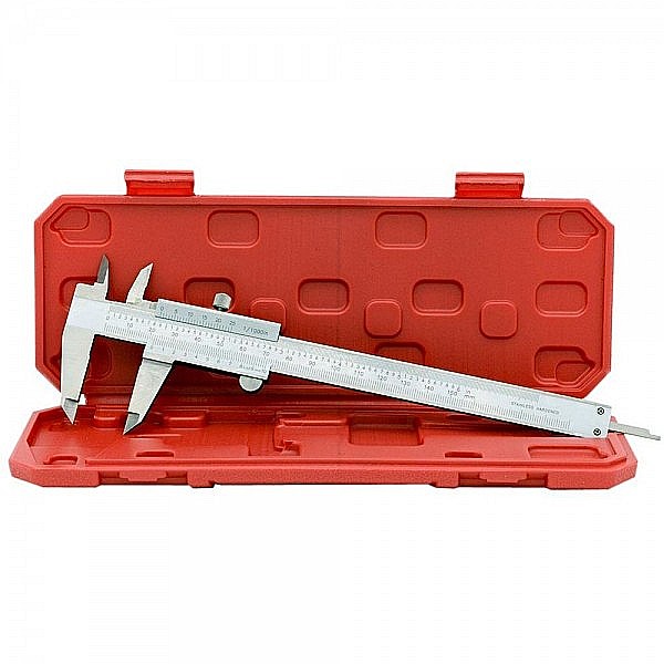 Subler mecanic profesional cu ciocuri incrucisate 150mm x 40mm x 0.02mm [4]