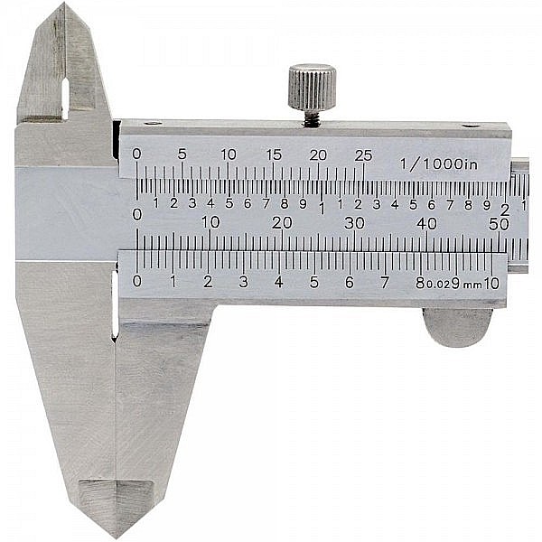 Subler mecanic profesional cu ciocuri incrucisate 200mm x 50mm x 0.02mm [3]