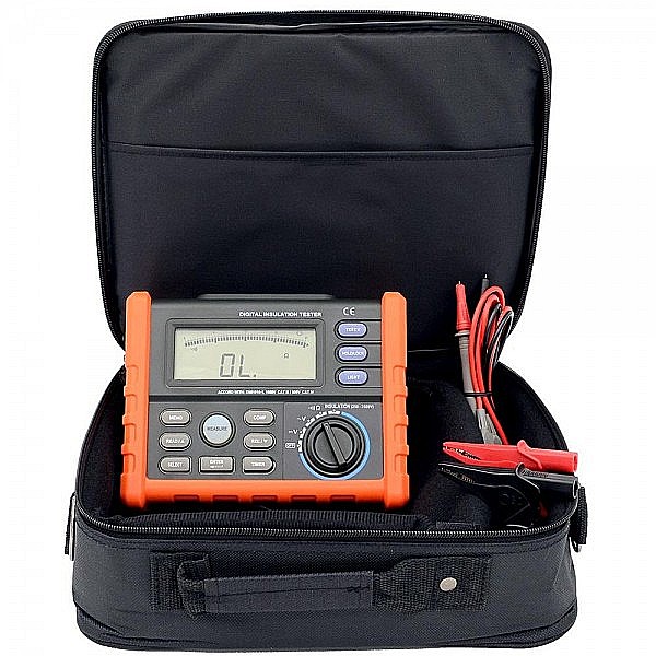 Tester izolatie rezistenta 0.01MΩ - 100GΩ tensiune 250V - 2500V si Multimetru [3]