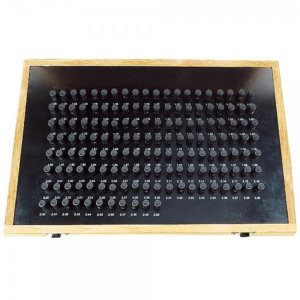 Trusa set 151 pini cilindrici de masurare si control 7-8.5 mm capete negravate [1]