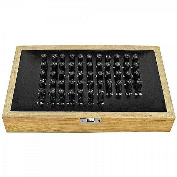 Trusa set 51 pini cilindrici de masurare si control cu capete marcate 0.5-1 mm [1]