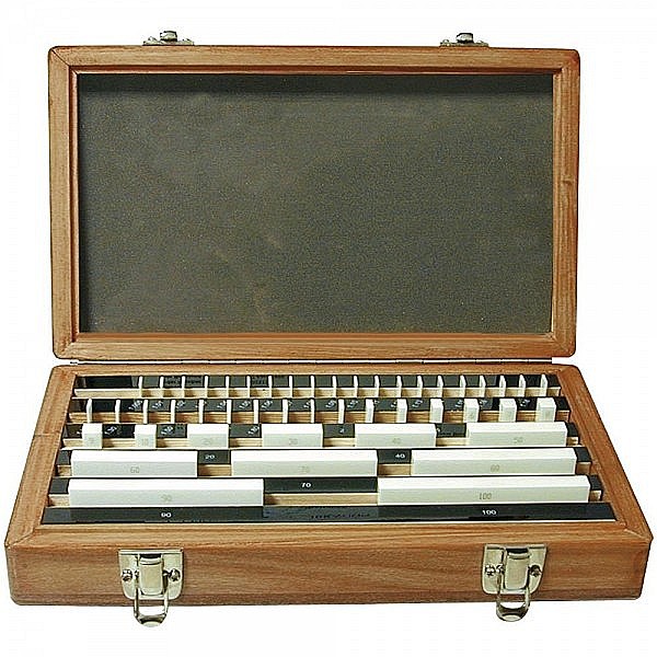 Trusa set cale plan paralele din ceramica 112 piese 0.5 - 100 mm clasa 1 DIN 861/I [1]