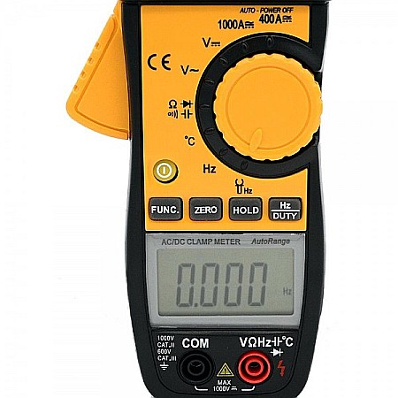 Ampermetru tip cleste AC si DC 1000A CAT III 600V CAT II 1000V [1]