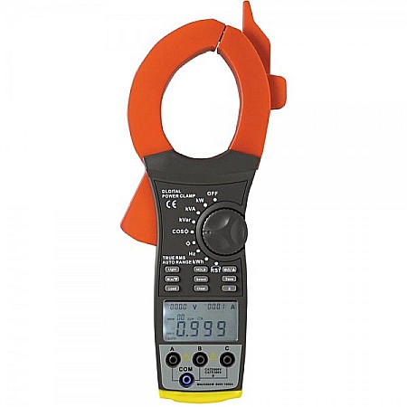 Aparate de masura si control - Ampermetru tip cleste trifazic si neutru CATIII-600V CATIV-300V