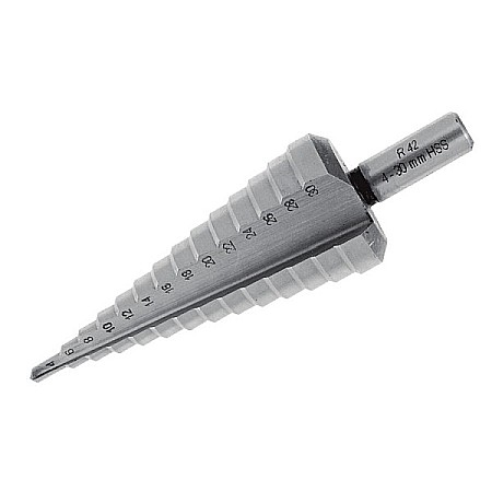 Burghie pentru metal - Burghiu HSS M2 in trepte Ø 6–38mm pentru metal