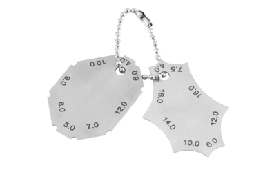 Calibre - Calibru de sudura cu 2 lame domeniu 4.0-18.0 mm
