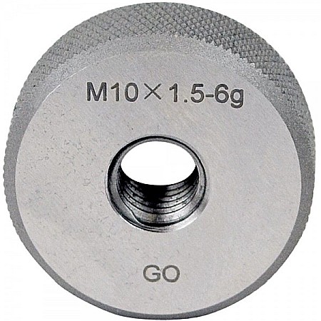 Calibre - Calibru inel filet metric pas normal M12 x 1.5 "Trece" Tip 194 Toleranta 6g DIN 13 - NF E03-152