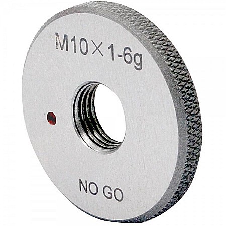 Calibru inel filet metric pas normal M12 x 1 "Nu trece" Tip 195 Toleranta 6g DIN 13 - NF E03-152 [1]