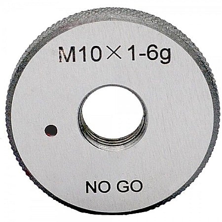 Calibre - Calibru inel filet metric pas normal M12 x 1 "Nu trece" Tip 195 Toleranta 6g DIN 13 - NF E03-152