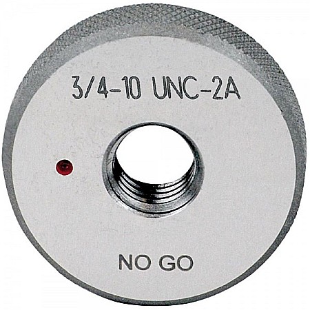 Calibre - Calibru inel filet UNC 7/16 x 14 "Nu trece" Tip 195 Toleranta 2A ANSI B1.1 (1982)