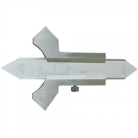Calibre - Calibru mecanic pentru verificarea sudurilor unghiuri 60°, 70°, 80°, 90° citire 0.1mm