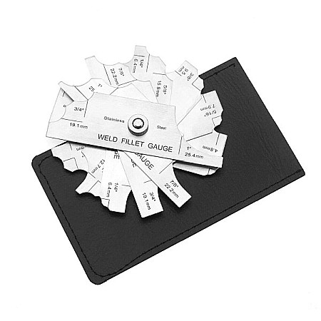 Calibru sudura cu 7 lame domeniu 3,2-25,4 mm [1]