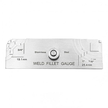 Calibru sudura cu 7 lame domeniu 3,2-25,4 mm [5]