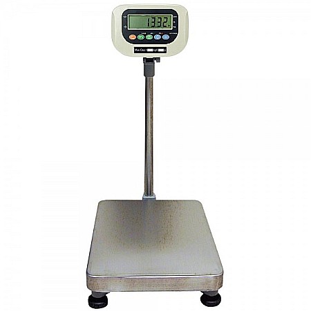 Cantare industriale - Cantar digital industrial cu coloana 300Kg x 20g pentru expeditii