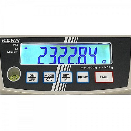 Cantar KERN® de mare precizie capacitate 3.5 Kg rezolutie 0.01 g [2]