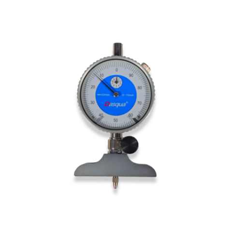 Ceas comparator mecanic cu baza Dasqua cursa 0-10 x 0.01 mm si 6 tije de adancime [1]