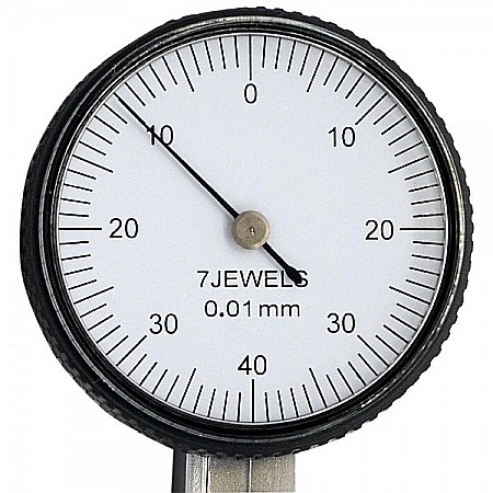 Ceas comparator mecanic pupitast orizontal eXpert 0.8x0.01xØ38 mm [1]