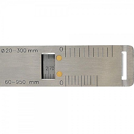 Circometru banda din otel circumferinta 5960 - 7230 mm diametru 1900 - 2300 mm [2]