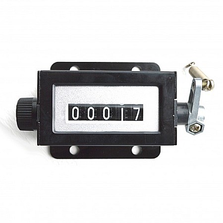Contoare - Contor mecanic 5 cifre cu parghie cu arc pentru utilaje