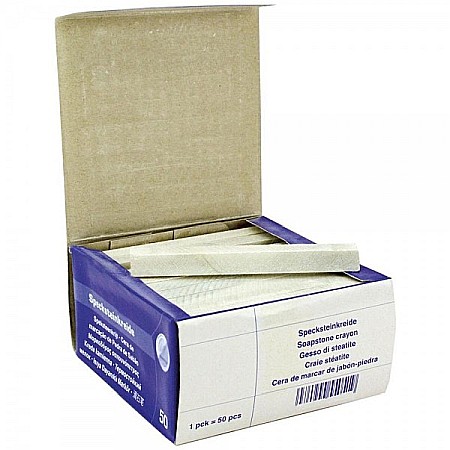Markere Creioane Creta - Creta industriala naturala steatita marca Lyra set 50 buc