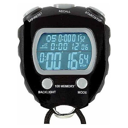 Cronometre - Cronometru digital 100 memorii cu afisaj iluminat