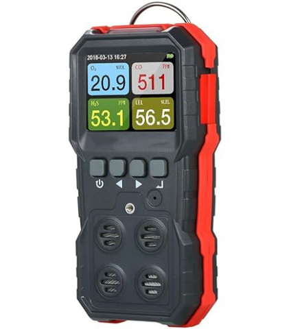 Detectoare - Detector digital individual de gaze CO-O2-H2S-LEL
