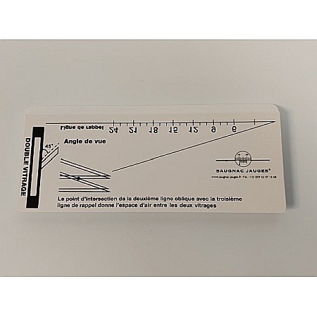 Dispozitiv masurare grosime si gol aer pentru geamuri termopan [3]