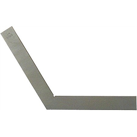 Echer simplu din otel unghi 120° laturi 200x150 mm clasa 2 DIN 875 [1]