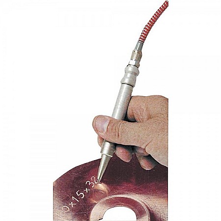 Gravare si prelucrare - Gravor pneumatic eXpert presiune 2 - 8 bar marcare de la sticla la otel 65 HRC