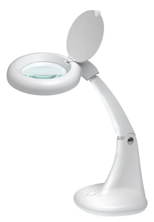 Lampi si lanterne - Lampa LED cu lupa Ø 10.16cm marire X3 pentru masa de lucru