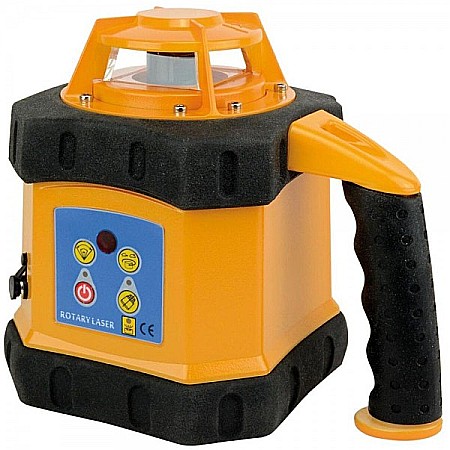 Telemetre, lasermetre, marcatoare laser - Laser de trasaj plan orizontal 360° pentru santier protectie IP54