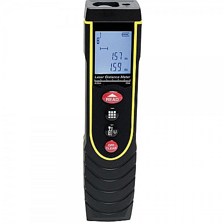 Telemetre, lasermetre, marcatoare laser - Lasermetru de buzunar capacitate 35m cu functie Pitagora