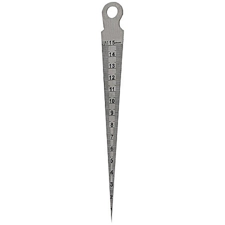 Lere - Pana de masurat plata gradata 0-15 mm citire 0.1 mm