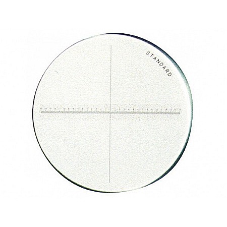 Lupe - Placa filetata de la 0.25 la 1 mm pentru Lupa de masura