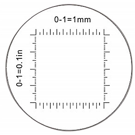 Lupa pliabila cu scala iluminata x45 [1]