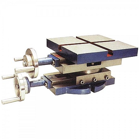 Masa articulata cu 2 axe si baza pivotanta la 90° 200 x 200 x 135 mm [1]