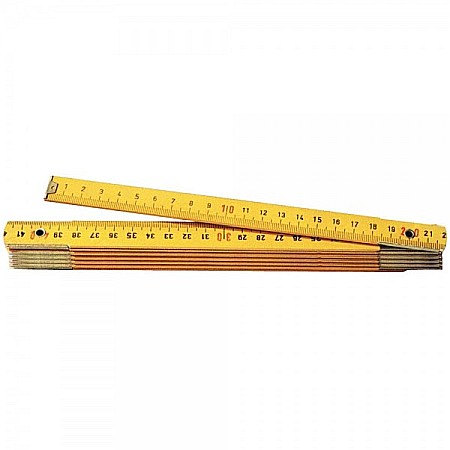 Metre - Metru pliant din lemn 1m x 16mm
