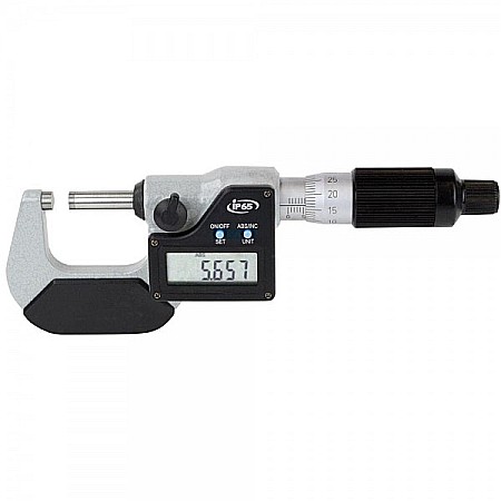 Micrometre digitale - Micrometru digital de exterior 50-75mm x 0.001mm cu protectie IP65