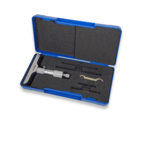 Micrometru mecanic de adancime Dasqua 0-50mm x 100mm x 0.01 [2]