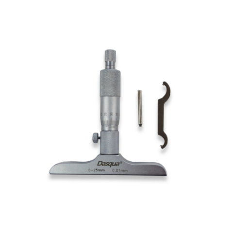 Micrometre speciale - Micrometru mecanic de adancime Dasqua 0-100mm x 100mm x 0.01
