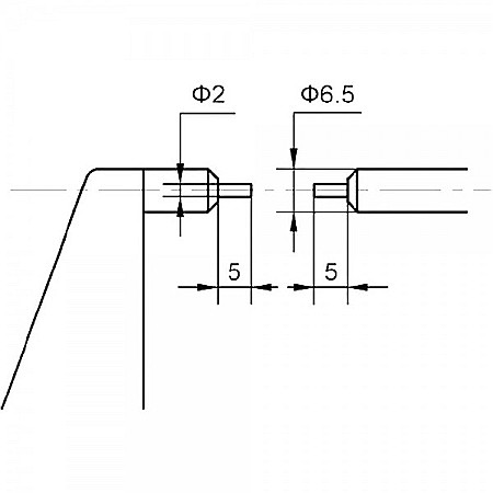 Micrometru mecanic de exterior 0-25 mm cu palpatoare fine [1]