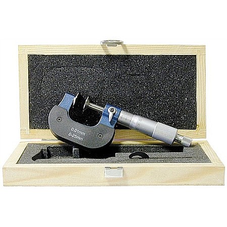 Micrometre speciale - Micrometru mecanic de exterior 0-25 mm pentru angrenaje