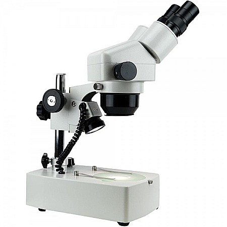 Microscop industrial stereo biocular cu zoom 1x - 4x si iluminare LED [1]
