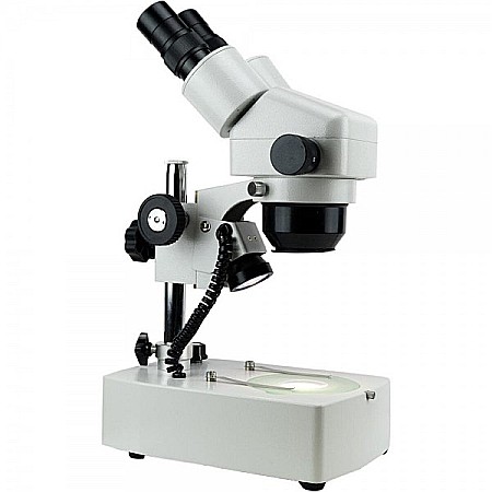 Microscop industrial stereo biocular cu zoom 1x - 4x si iluminare LED [0]