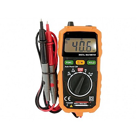 Multimetre - Multimetru digital automat AC/DC CAT III 600 V cu detectare curent fara contact