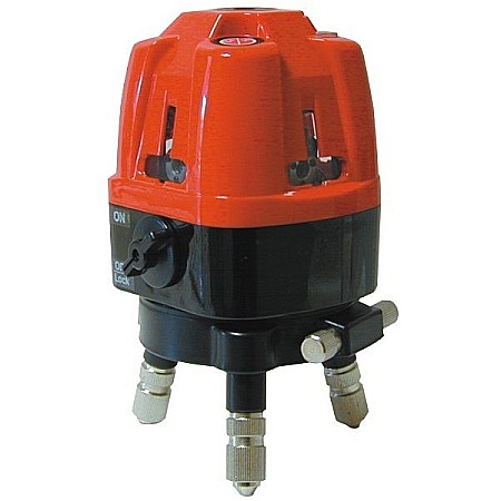 Telemetre, lasermetre, marcatoare laser - Nivela automata cu laser: 4 cruci si 6 puncte